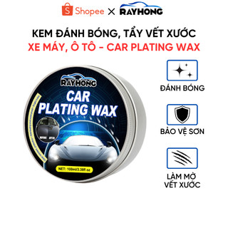 [Tặng Kèm Khăn Lau] Sáp Đánh Bóng Xe Máy, Ô Tô - CAR PLATING WAX - Phủ Ceramic Wax Làm Đẹp Xe - Đánh Sạch Vết Xước Xe