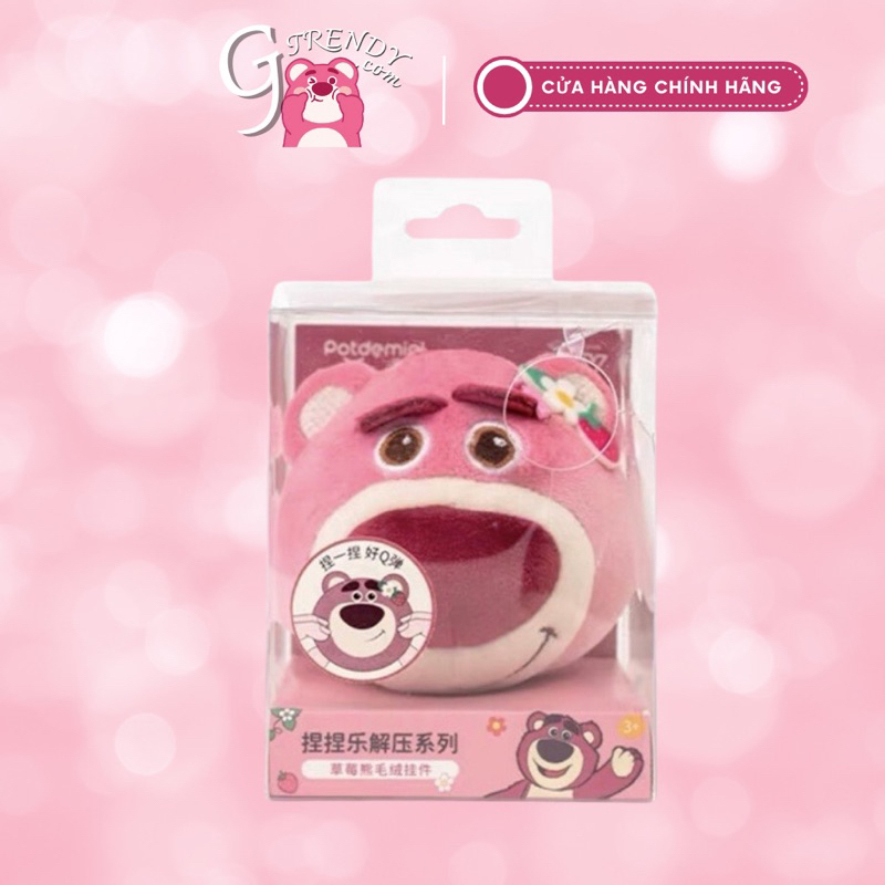 Móc Khóa Nhồi Bông Hình Gấu Pooh, Tiger, Stick Tím Hoạt Hình Gtrendy