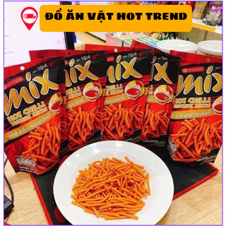 Lốc 6 gói bim bim que mix vị cay thái lan 60g/gói