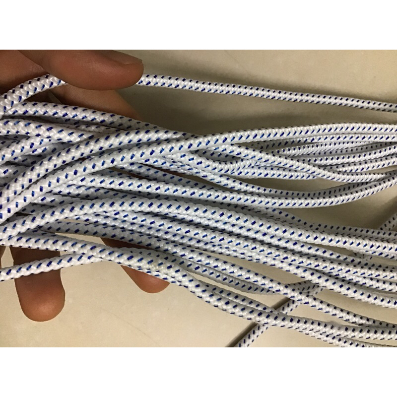 10 Mét Dây dù tròn 4 li, dây dù buộc đồ ,leo núi ,cắm trại