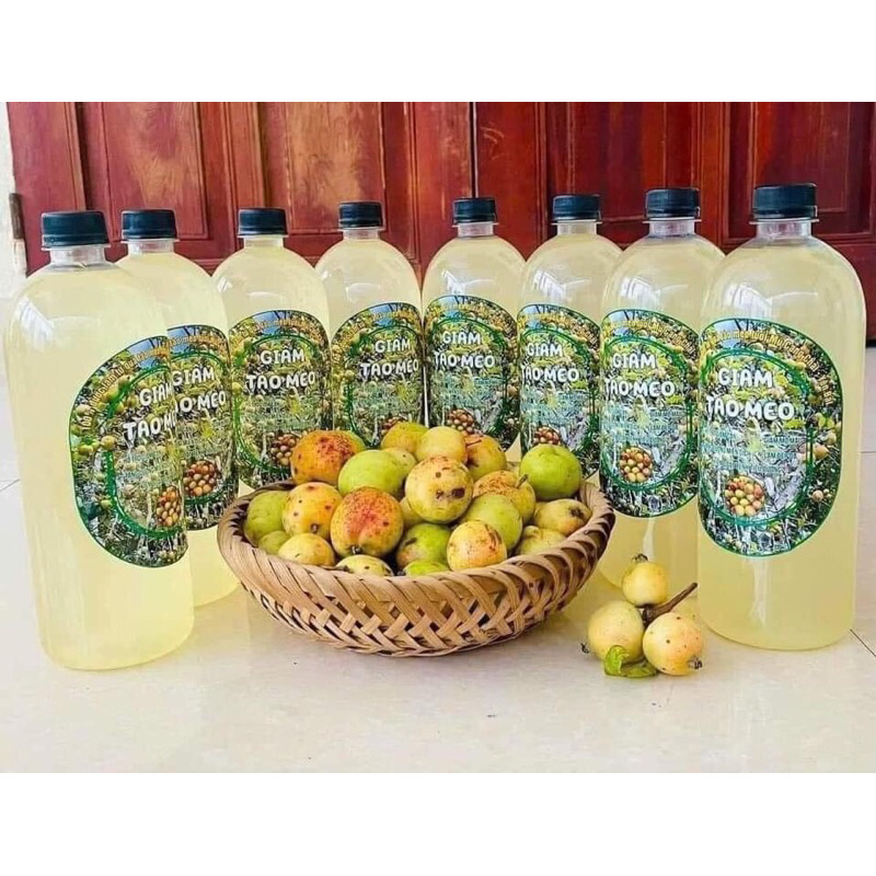 DẤM TÁO MÈO TÂY BẮC ( chai 1 lít)