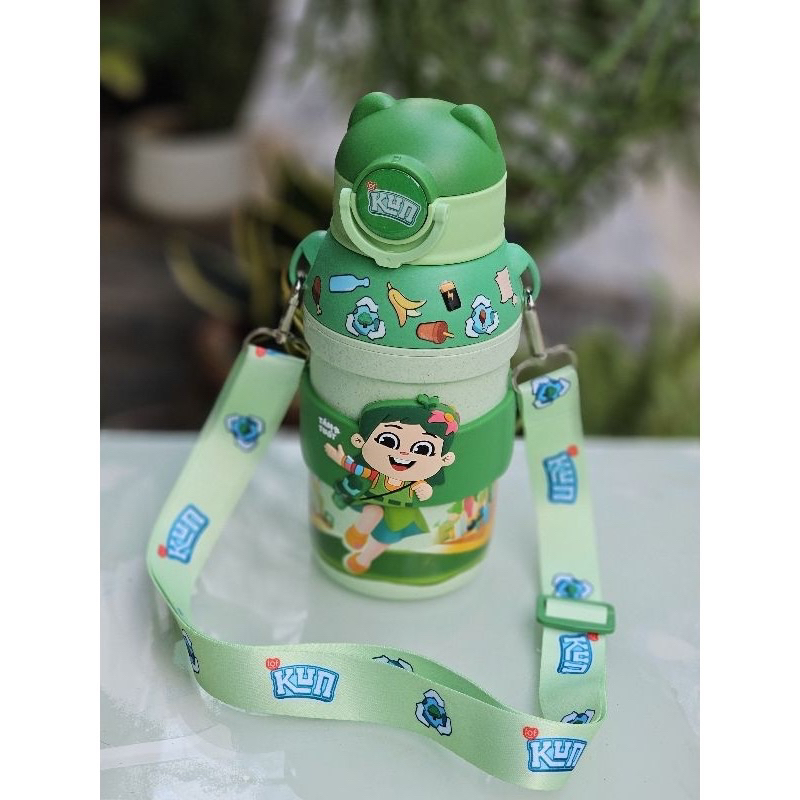 Bình nước vô cực Kun Nhựa Luá Mạch cho bé