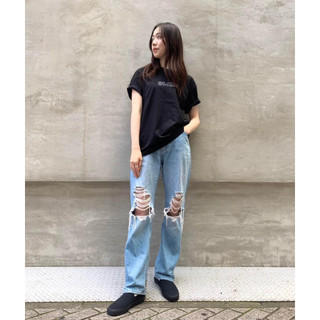 Quần jeans rách gối Uni
