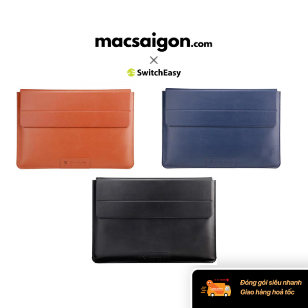 Túi chống sốc và đế dựng dành cho MacBook Pro 16-inch - Switcheasy nhiều màu sắc