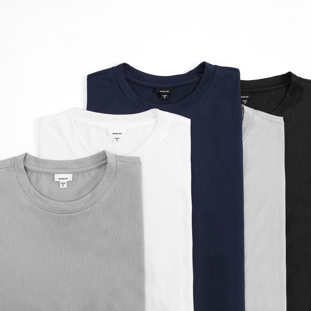 Áo T-SHIRT BASICPLUS vải POLY ZACKA INSTERLOCK Siêu thông thoáng A01-088