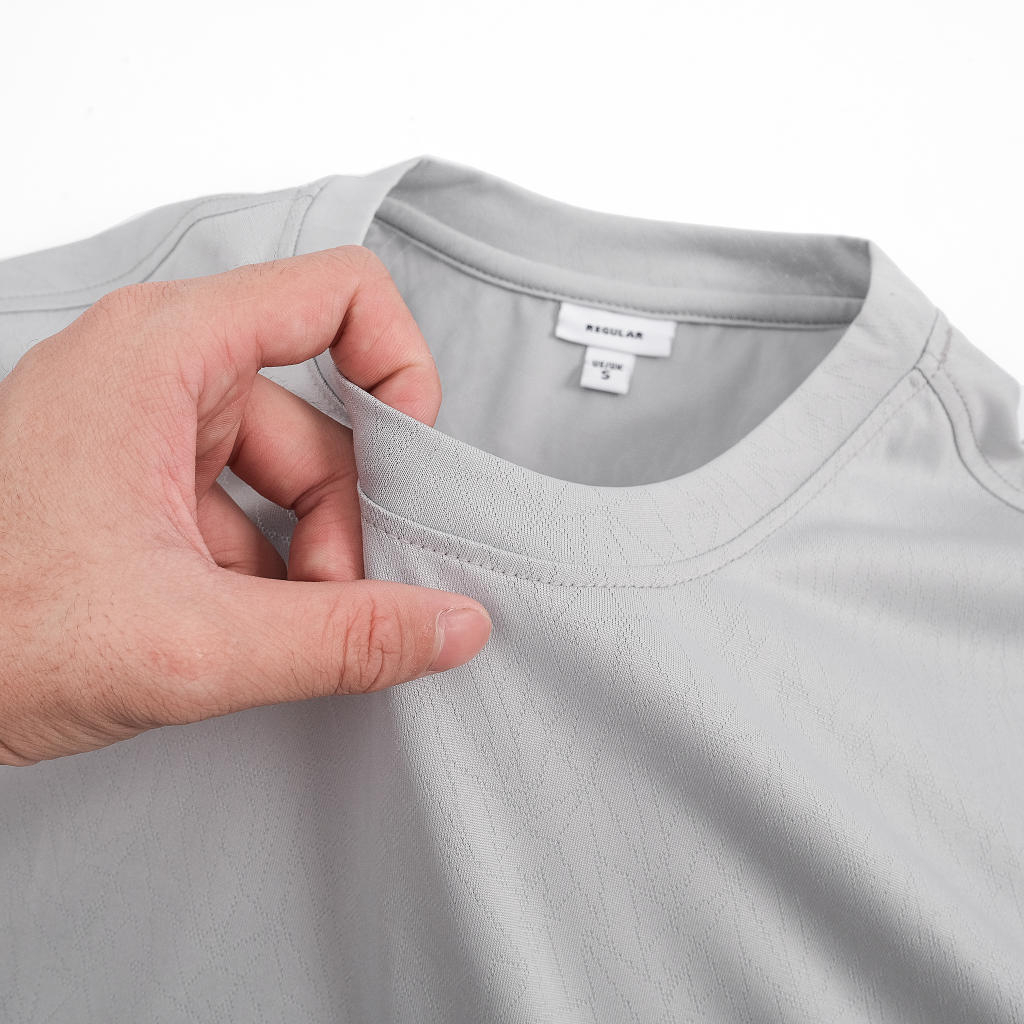 Áo T-SHIRT BASICPLUS vải POLY ZACKA INSTERLOCK Siêu thông thoáng A01-088