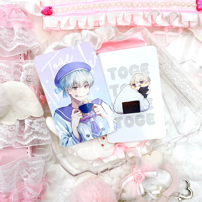 Thẻ Toge Cơm Nắm & Toge Thuỷ Thủ art by Mi Mi