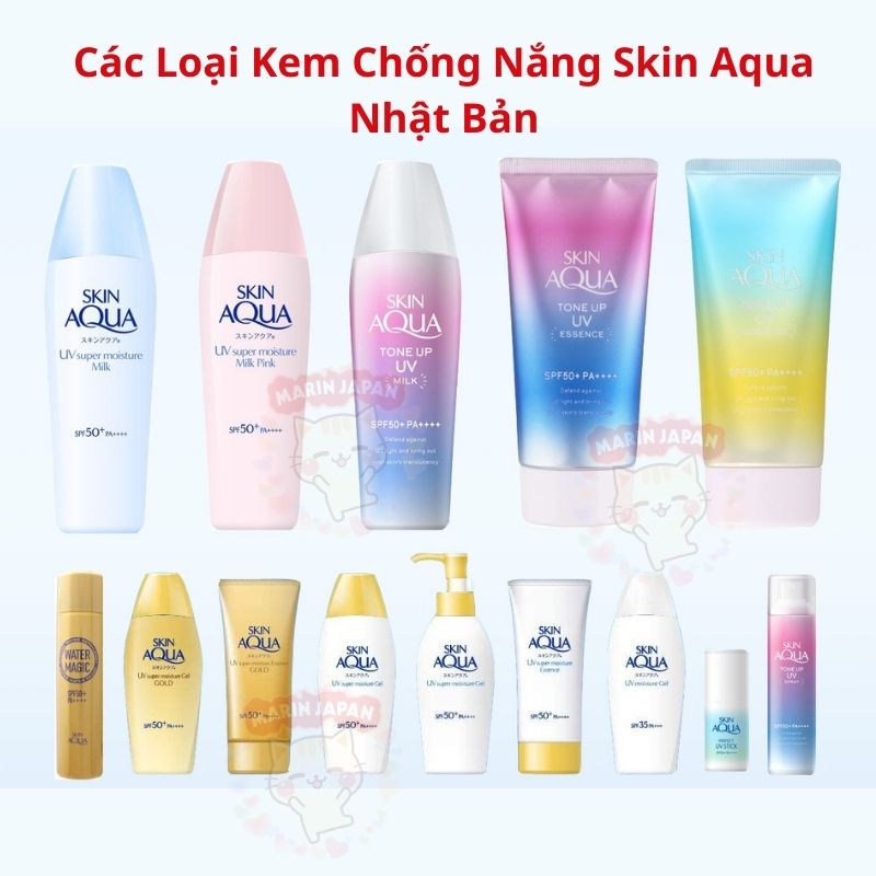 Kem Chống Nắng Skin Aqua Tone Up UV Essence 80gr Nội Địa Nhật Bản SPF 50+ PA++++ -  Dưỡng Ẩm Nâng Tone Tự Nhiên - Bill