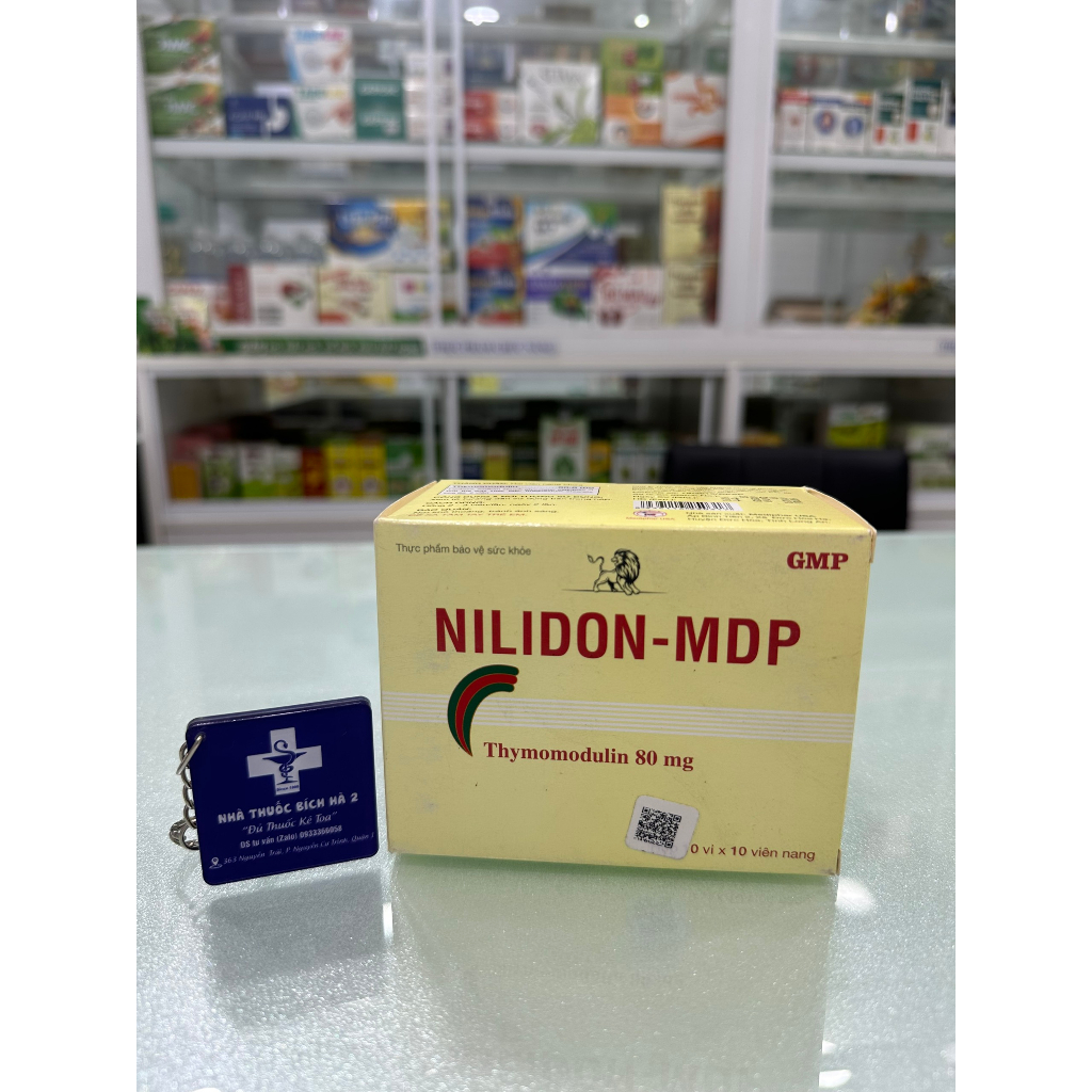 NILIDON-MDP hộp 10 vỉ x 10 viên Tăng cường hệ miễn dịch
