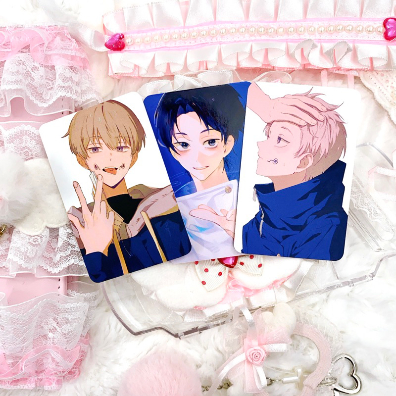 Sẵn thẻ bo góc và postcard JJK Jujutsu Kaisen by artist @sebin_13