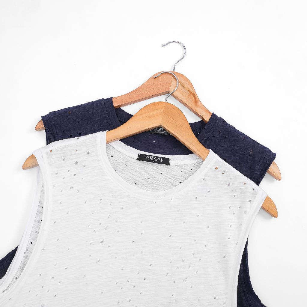 Áo TANKTOP CÁI BANG BASICPLUS, SIÊU LỖ, SIÊU MỎNG vải COTTON siêu thoáng mát, mềm mịn và thấm hút A03-04