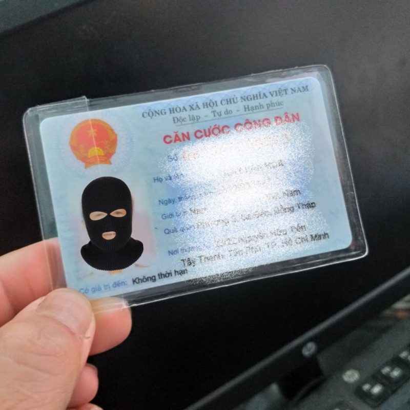 MVP3293 Bọc Thẻ Dán Hình Ngộ Nghĩnh, Cá Tínhh