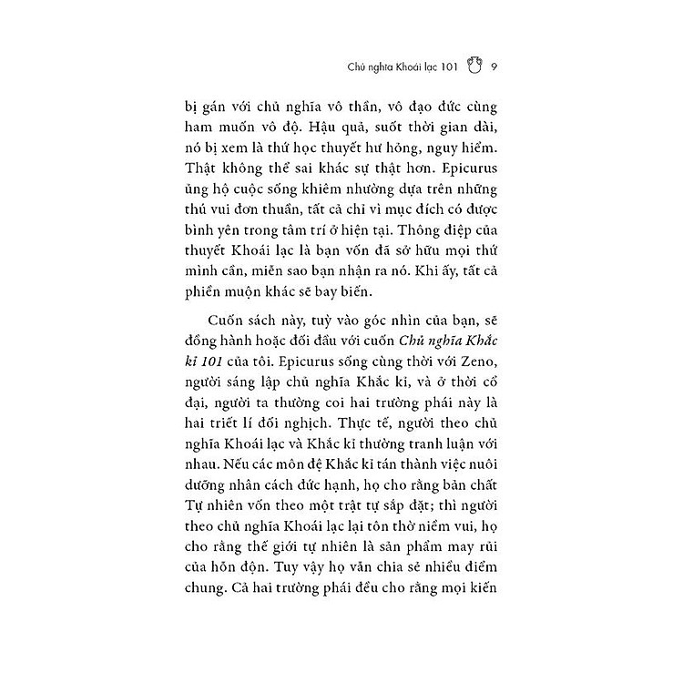 Sách Chủ Nghĩa Khoái Lạc 101 – Phương Thuốc Hạnh Phúc Của Epicurus