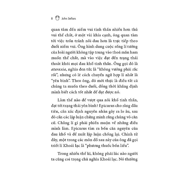 Sách Chủ Nghĩa Khoái Lạc 101 – Phương Thuốc Hạnh Phúc Của Epicurus