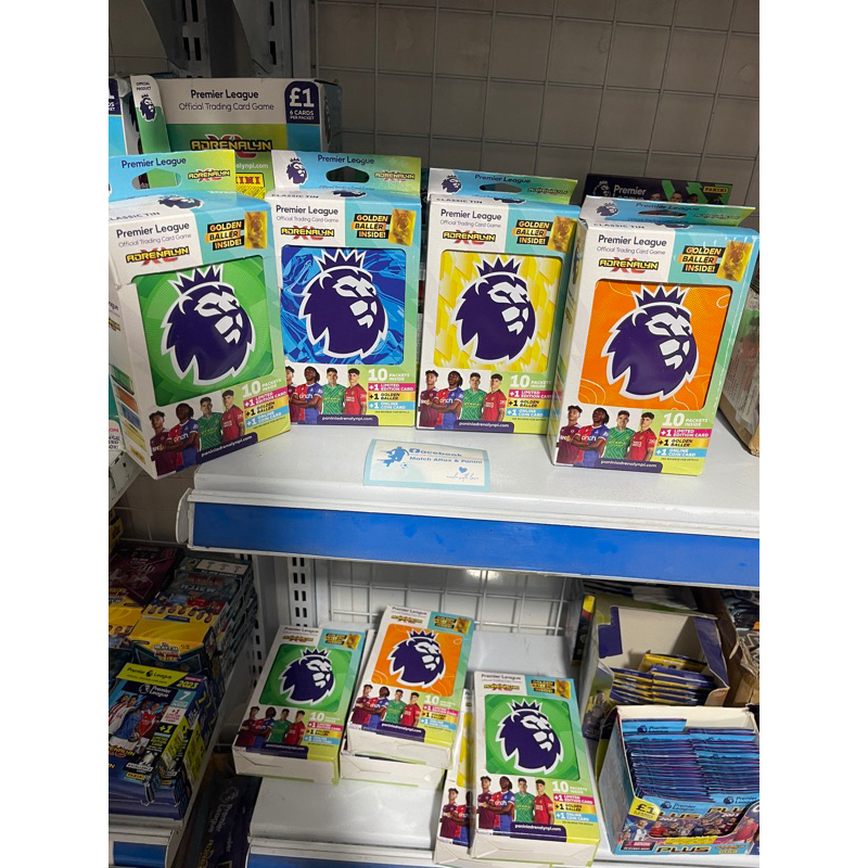 Hộp Thẻ Loại Lớn Panini AdrenaLyn Premier League Mega Tin Mùa 2024 23/24
