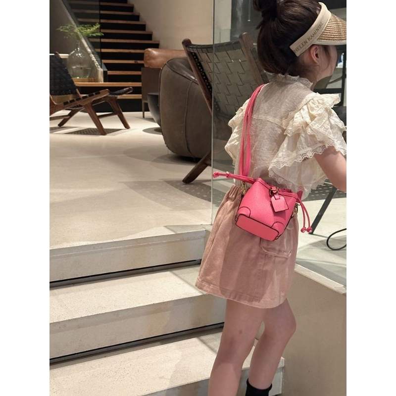 2023 Túi mini da mềm đeo chéo, cầm tay cho bé gái