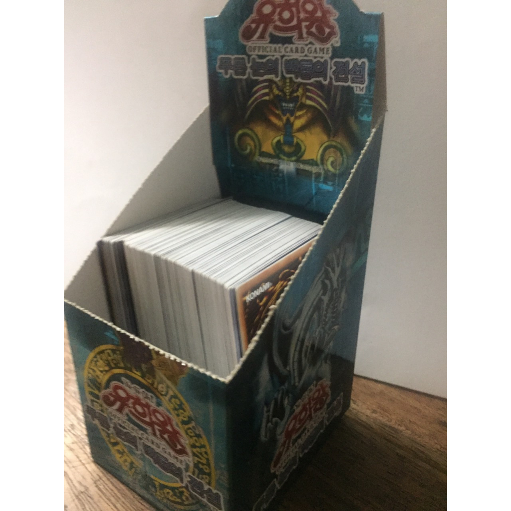 random ngẫu nhiên 20 hoặc 10 lá bài yugioh ngôn ngữ Hàn Quốc Legend of Blue Eyes White Dragon (LOB) Korean