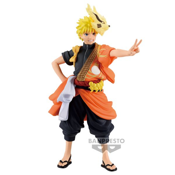Mô hình Naruto và Sasuke  16cm - hãng Banpresto
