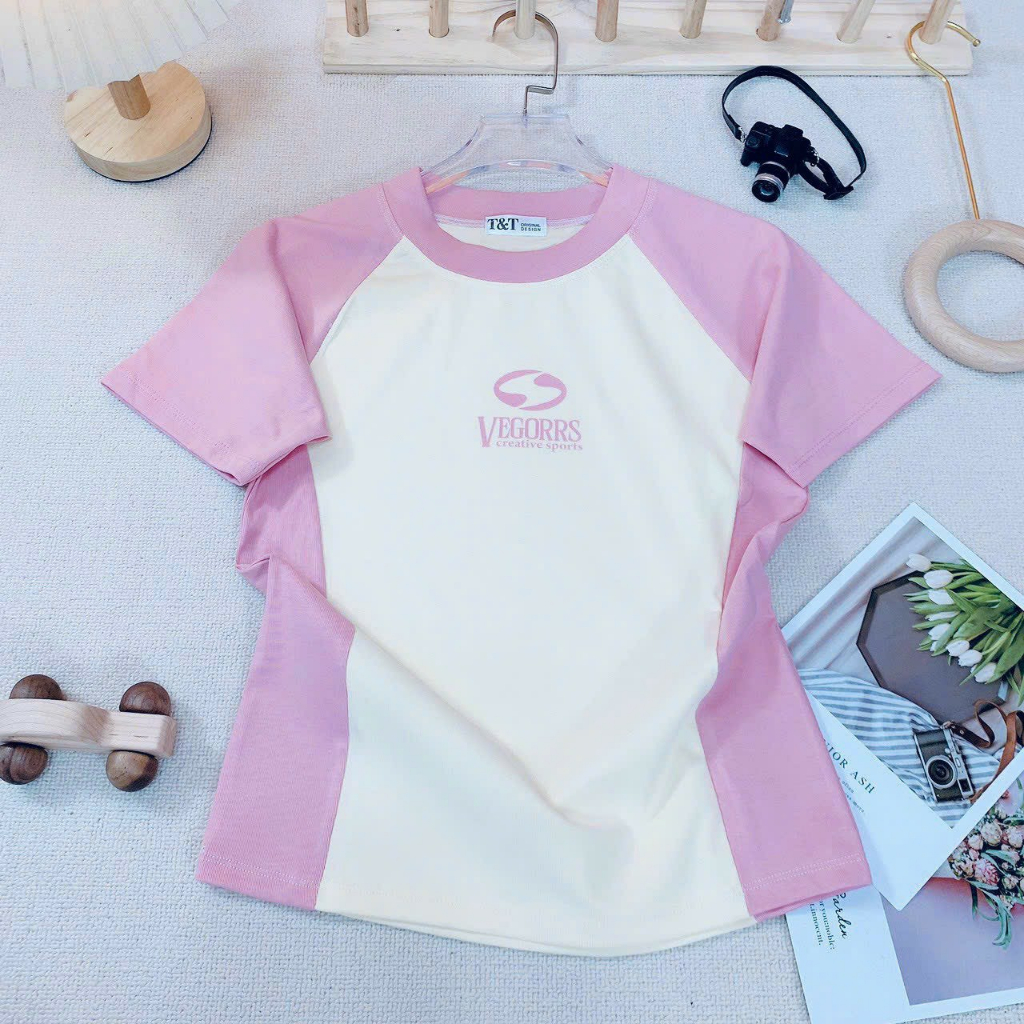 Áo Baby Tee Chữ Mix Màu Pastel Siêu Xinh - Dư Tú Lệ Shop