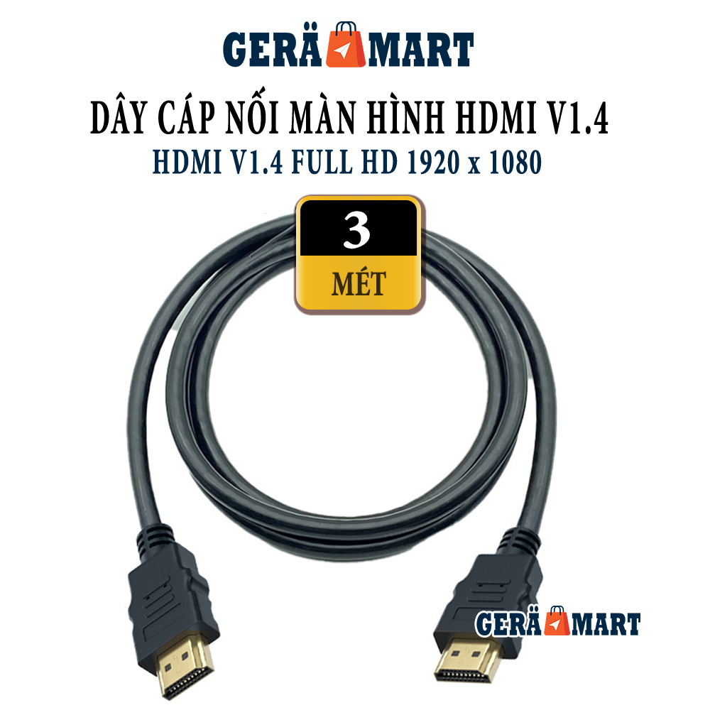 Dây cáp HDMI V1.4 - dây HDMI v1.4 có độ nét cao Full HD 1920x1080