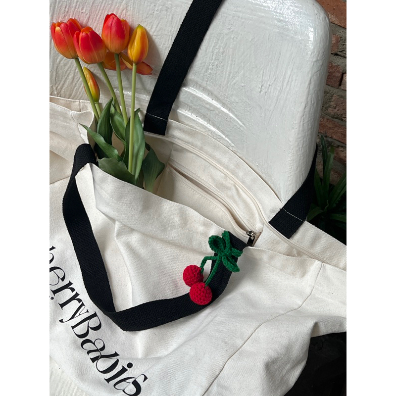 Túi Canvas Cherry Babies