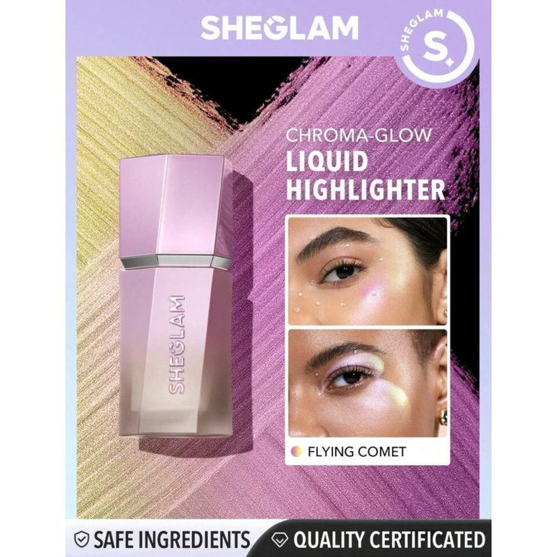 SHEGLAM Chroma-Glow Hightlight bắt sáng.