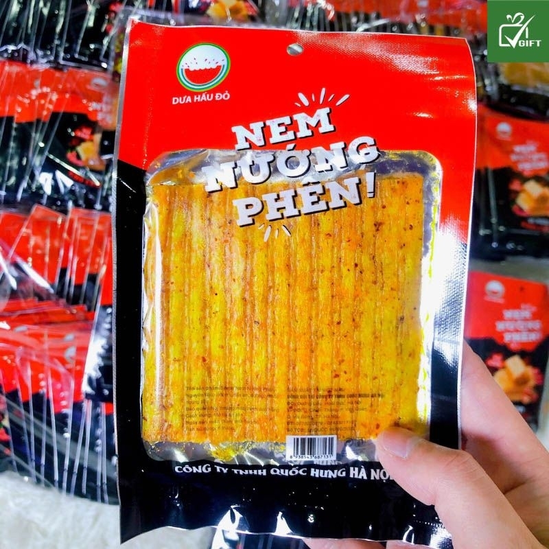 Nem Nướng Phên ăn vặt siêu ngon