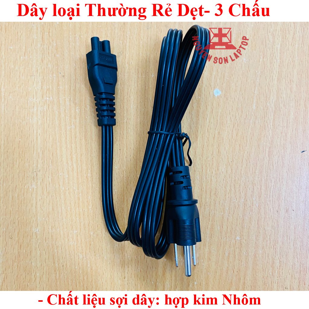 Dây nguồn xịn cho Sạc laptop hàng chất lượng