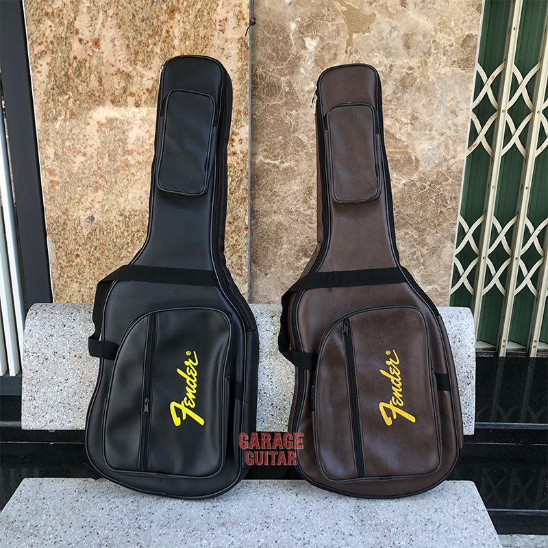 Bao đàn guitar điện 5 lớp form mềm bằng da cao cấp Super Thor