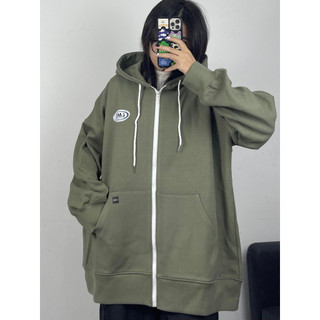 Áo hoodie zip xanh rêu lmc lost h17 lumihouse