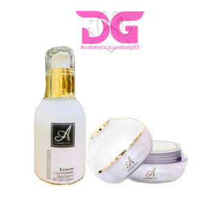 Combo Kem Face Pháp 20g + Serum, Dưỡng trắng da acosmetics