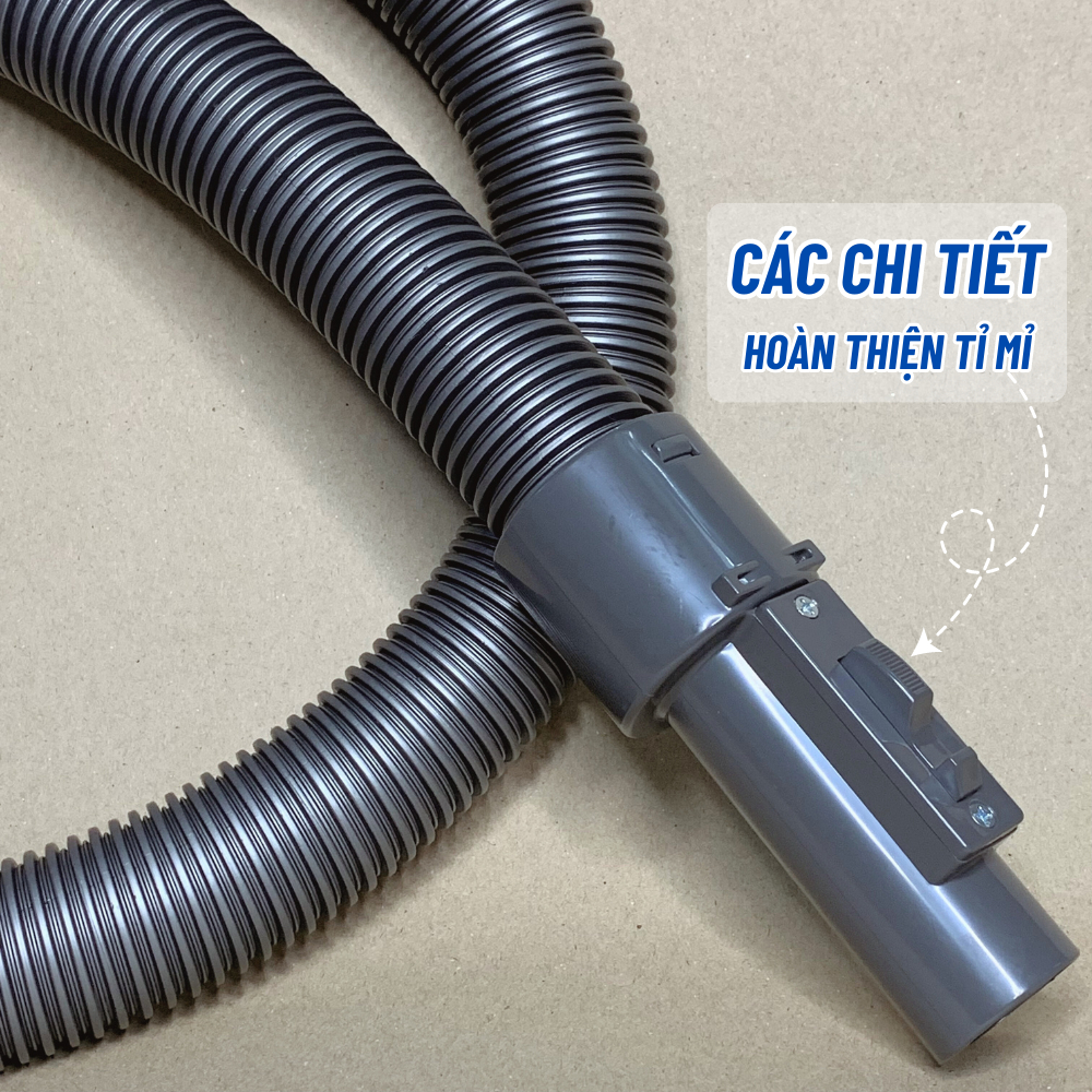 Vòi Hút Bụi HITACHI, Phụ Kiện Máy Hút Bụi HITACHI Ống Hút Bụi, Chất Liệu Nhựa Gân Mềm Mại Chịu Nhiệt Tốt