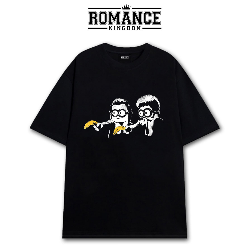 Áo Thun Unisex Minions Banana Cute - Áo Minions Đáng Yêu Hài Hước Form Rộngrộng Chất Vải Cực Đẹp Đứng Form