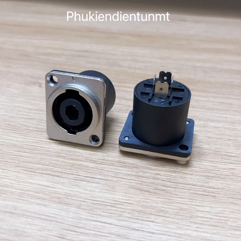 Ổ cắm loa speakon / jack loa cái hàng xịn
