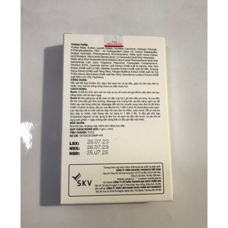 Dầu gội phủ bạc đen tóc DR.SEAVITAL ORGANIC( hộp 2gói x 15ml)