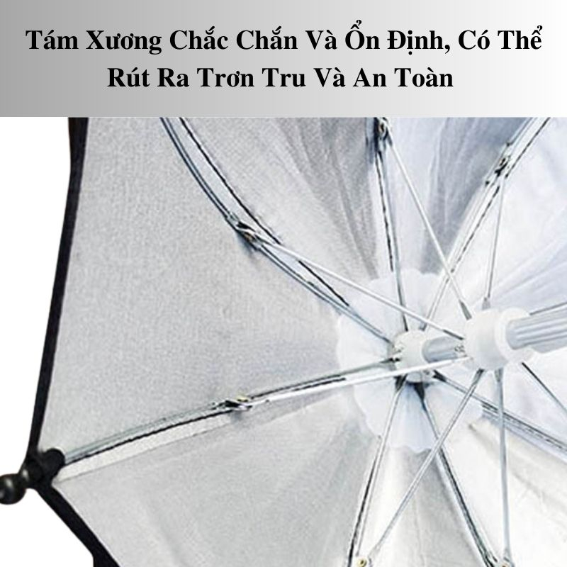 Dù Mini GắnTrên Giá Đỡ Điện Thoại Xe Máy - Dù Mini Che Nắng, Mưa