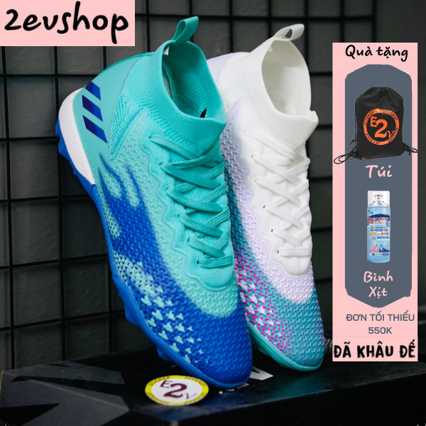 Giày đá bóng nam X Dragon cao cổ, giày đá banh cỏ nhân tạo - 2EVSHOP