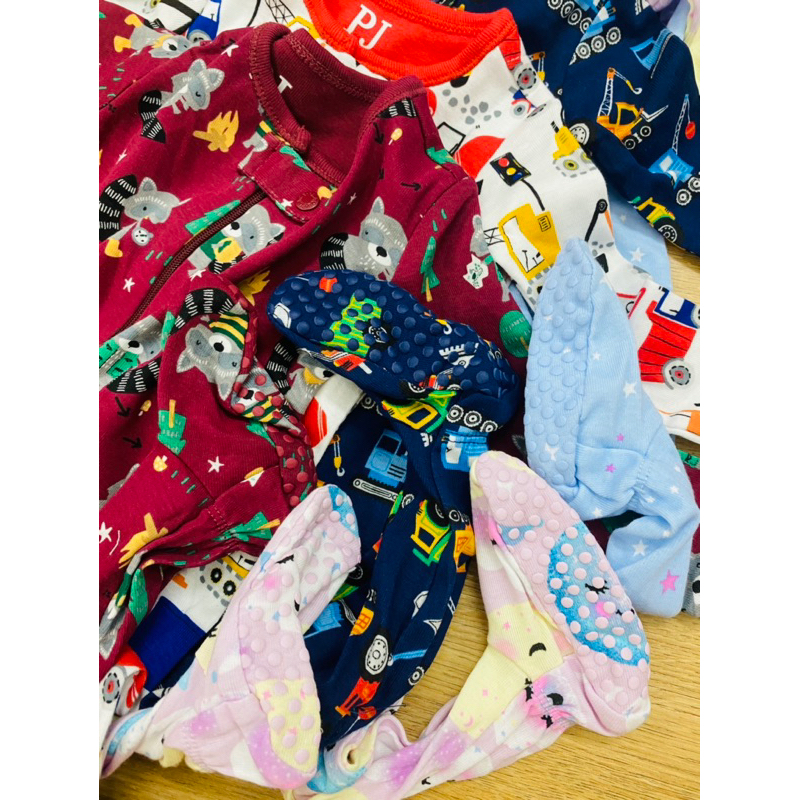 Sleepsuit cho bé trai bé gái sơ sinh body chip baby NN002
