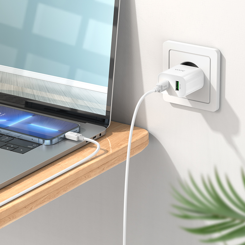 Bộ sạc nhanh 20w Hoco Củ sạc pd20w cho ip iphone 11 12 13 14 samsung xiaomi ..