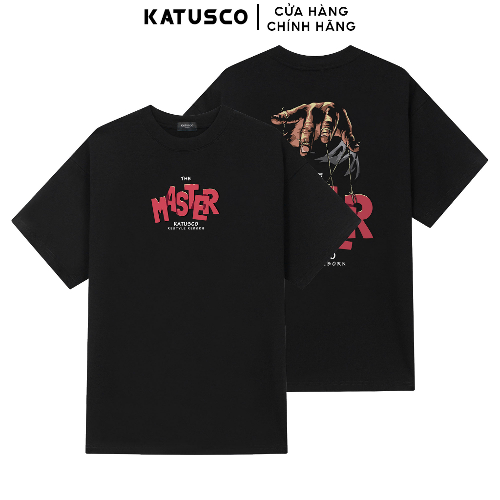 Áo Thun Nam Cổ Tròn Ngắn Tay Master KATUSCO Premium 100% Cotton A2315, In Cao Cấp, Phong Cách Streetwear