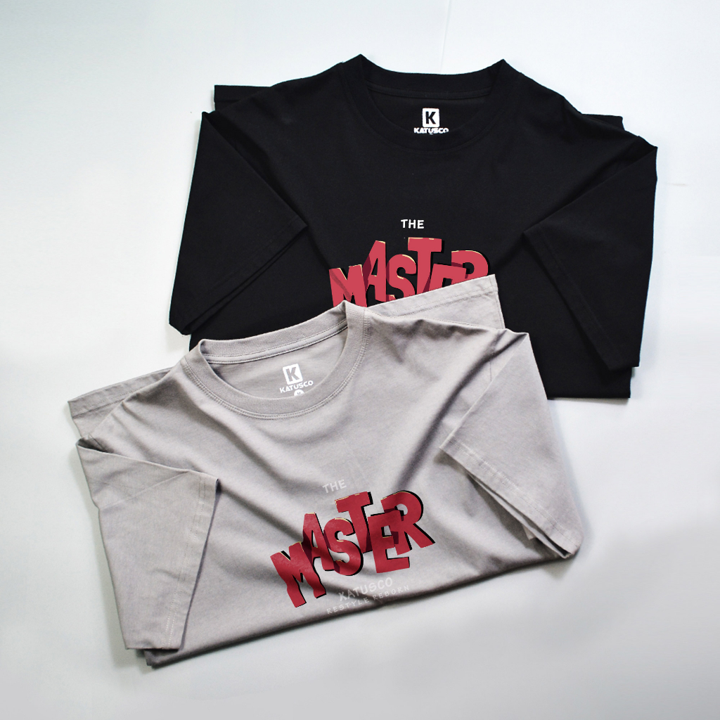 Áo Thun Nam Cổ Tròn Ngắn Tay Master KATUSCO Premium 100% Cotton A2315, In Cao Cấp, Phong Cách Streetwear