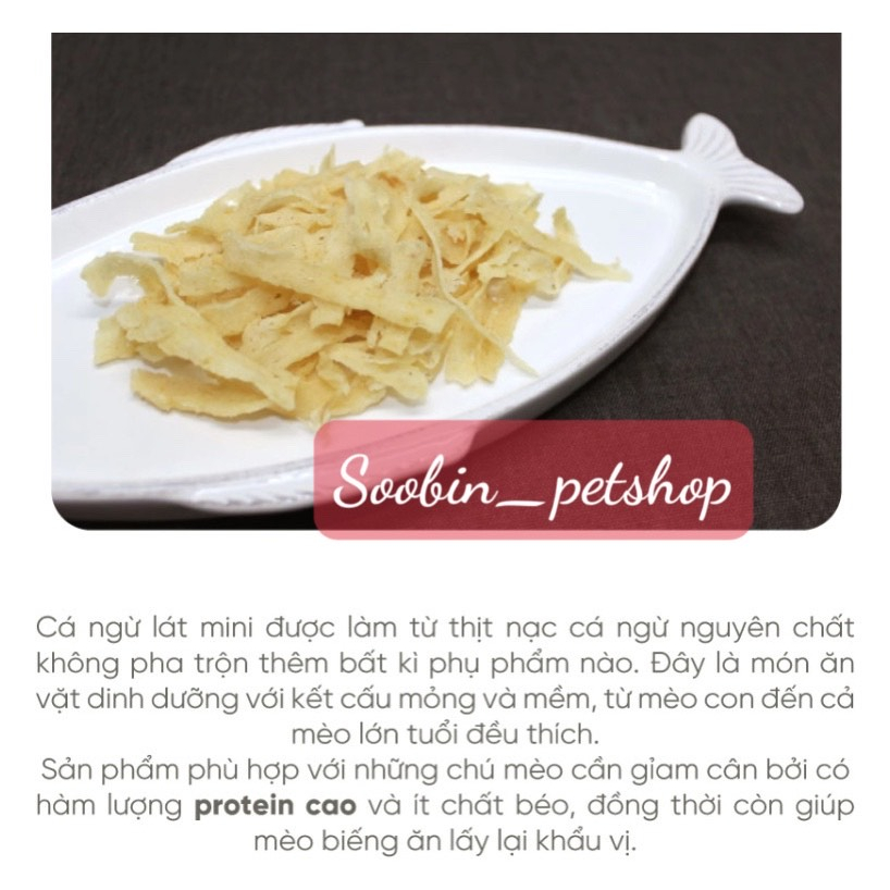 SNACK Natural Core CÁ NGỪ LÁT CHO MÈO