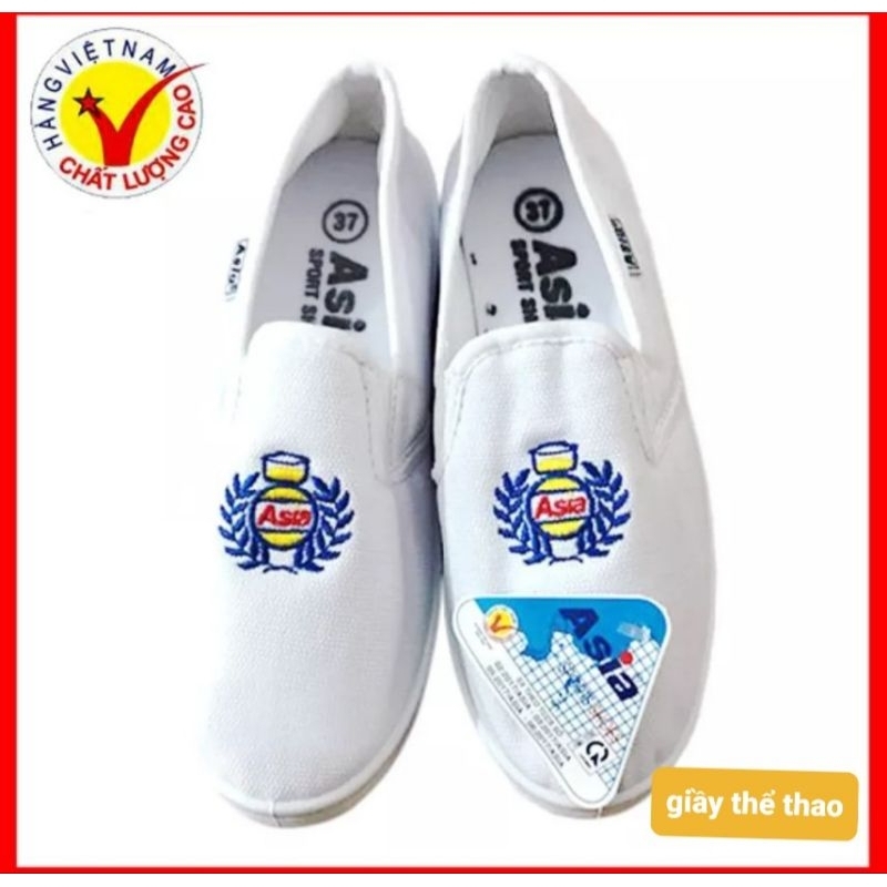 Giày thể thao ASIA size 38 màu trắng