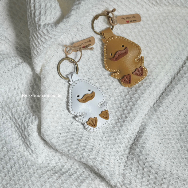 Móc khoá Vịt da PU / Duck keychain < KEY04duck>