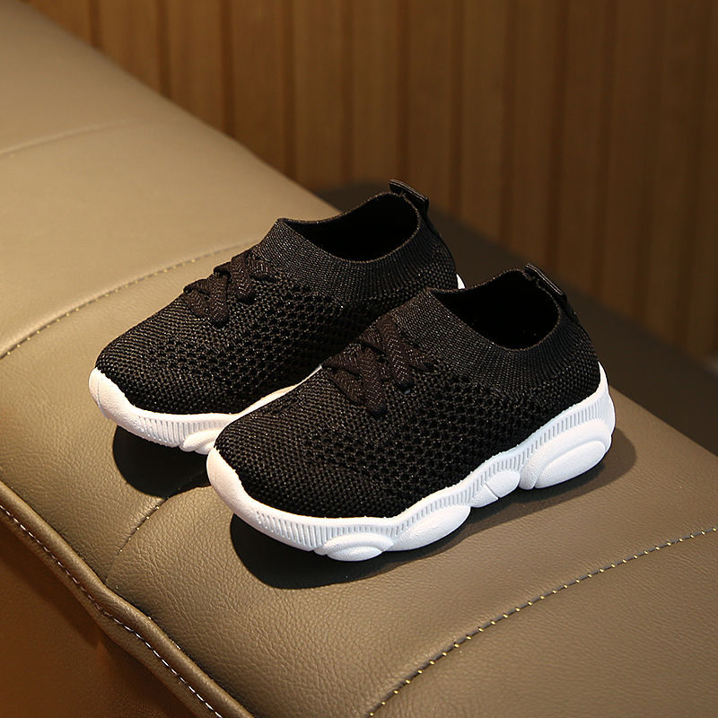 Giày Lười Trẻ Em Cổ Chun Đế Siêu Mềm Hình Gấu Dành Cho Bé Yêu 1915