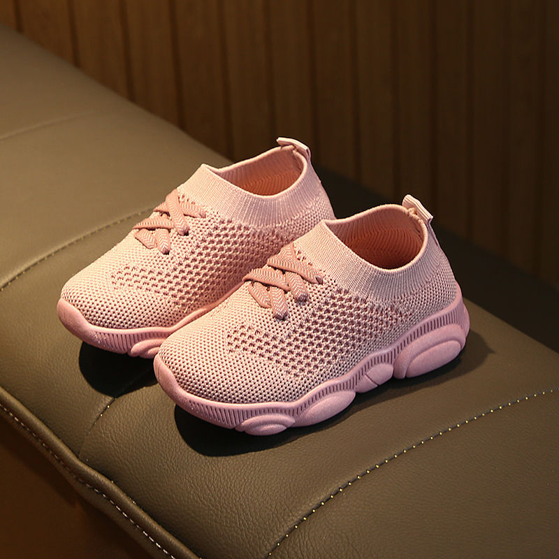 Giày Lười Trẻ Em Cổ Chun Đế Siêu Mềm Hình Gấu Dành Cho Bé Yêu 1915