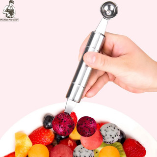 Dụng Cụ Tỉa Hoa Quả 2 Đầu Inox