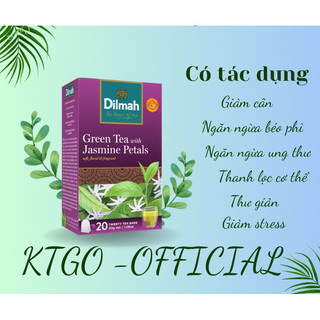 Trà xanh dilmah vị hoa nhài - jasmine 30g