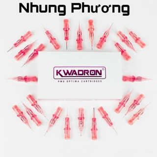 KIM Hồng KWADRON PMU Phun Xăm ,Kim Đạn Máy Pen