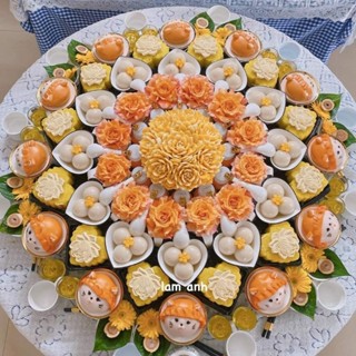 Khăn trải bàn decor mâm cúng khăn bàn họa tiết đẹp khăn ren trắng